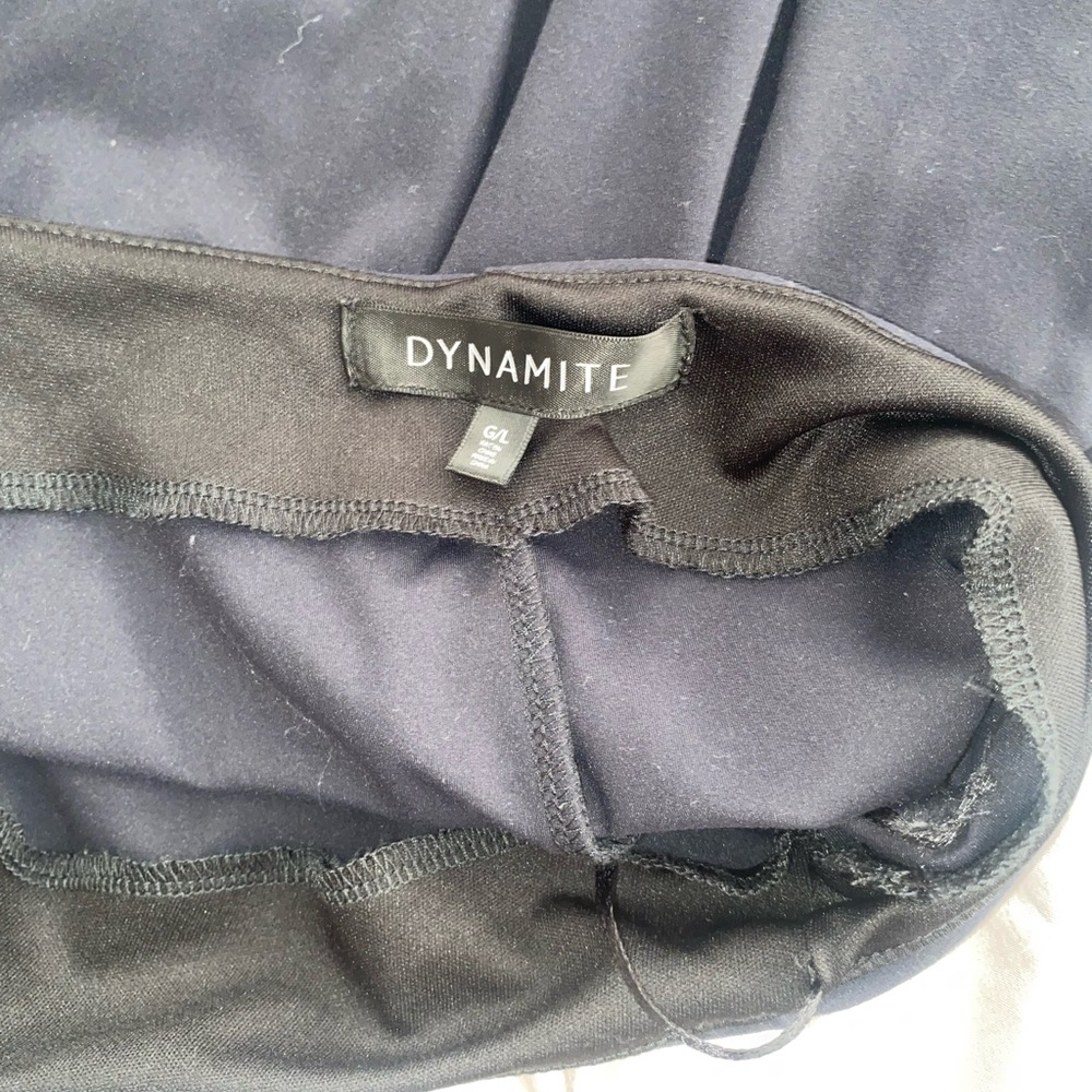 Long black Dynamite dress size L. Use only once. - Picture 3 of 3